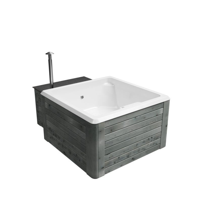 Polar Day Hottub met bioheater